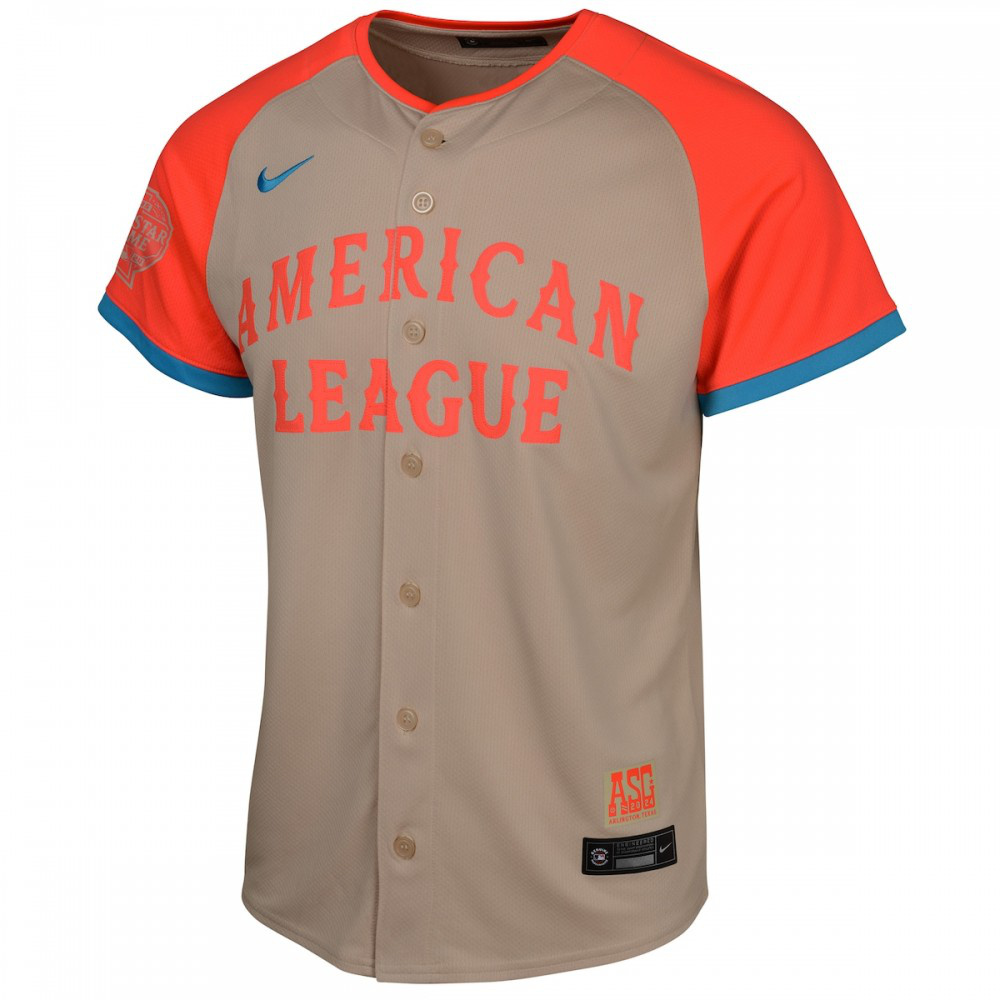 American League Youth 2024 MLB All-Star Game Limited Jersey - Cream-Pro Kit Vault | Brand New 26/27 Sports Jerseys